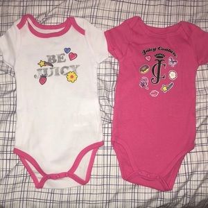 Juicy couture onesies